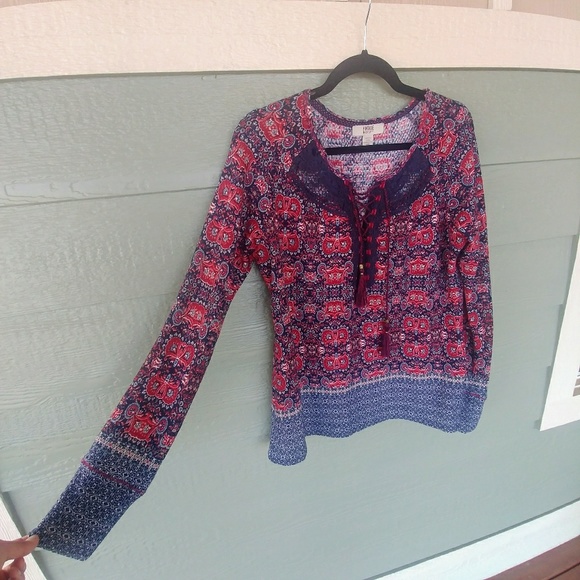 Bohemian Homestead Patriot Longsleeve Top - Picture 2 of 8